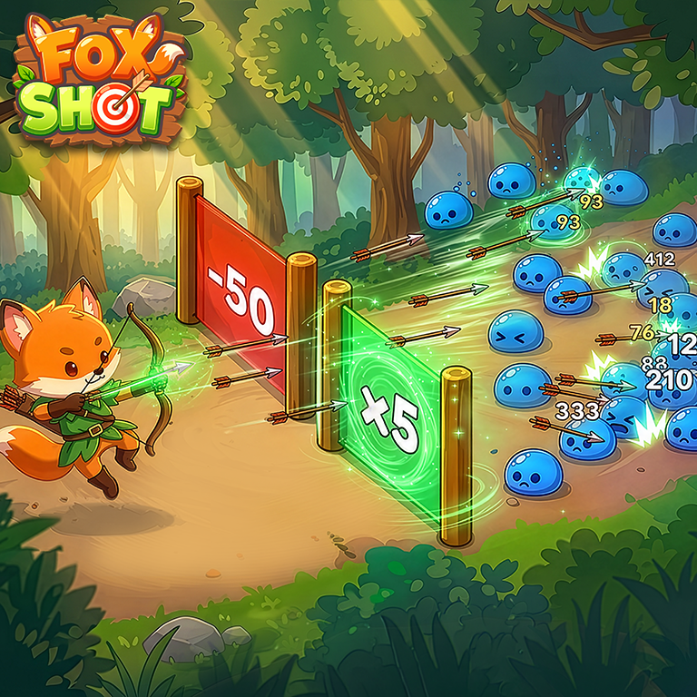休閒射擊手遊《Fox Shot》